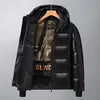 Unisex Couple Shiny Down Coat 2026 Winter New Black Gold Simple Thick Short and Long Style Outer Garment Overseas Stock