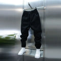 Fleece-lined Warm Plaid Pants Outdoor Casual Harem Pants Jogger Trousers Luxury Brand Men Clothing