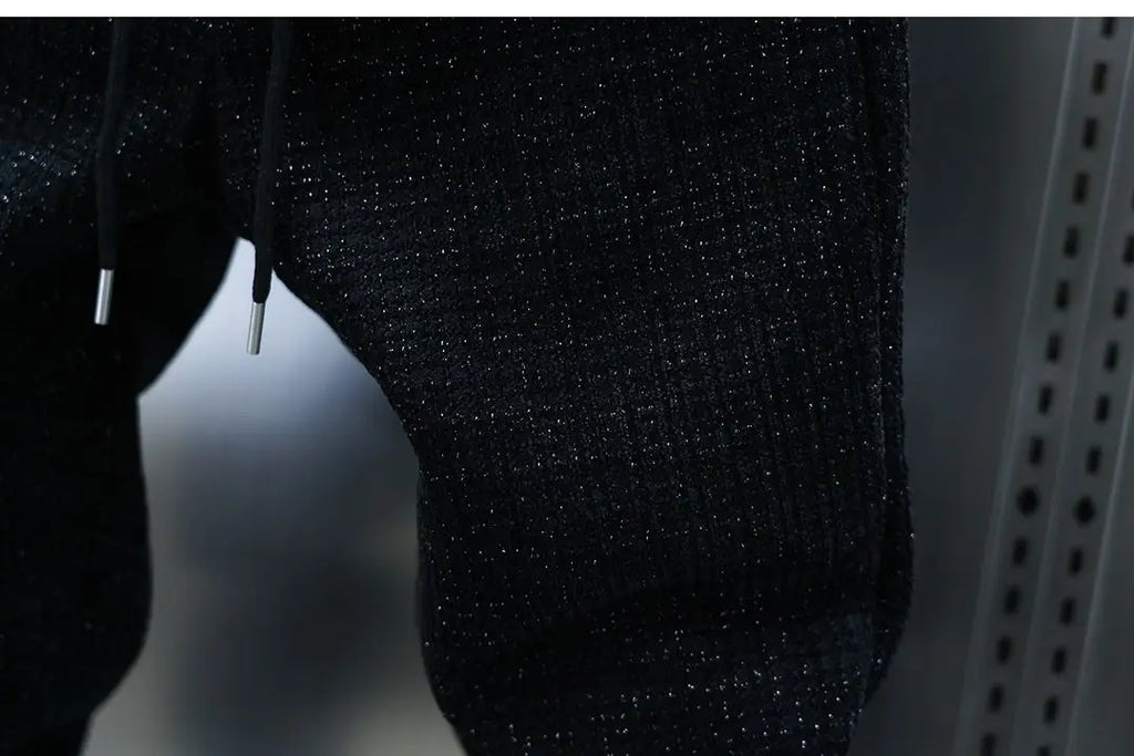 Fleece-lined Warm Plaid Pants Outdoor Casual Harem Pants Jogger Trousers Luxury Brand Men Clothing
